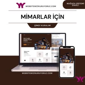 Mimarlar için Websitesi Kuruyoruz