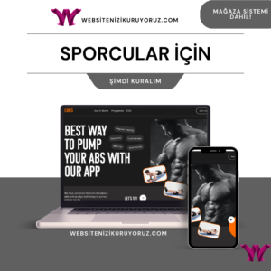 Sporcular için Websitesi Kuruyoruz